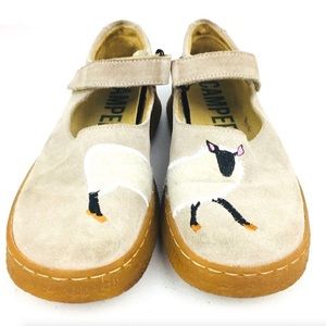 Camper Mary Jane Sheep Lamb Shoes 39 - US size 8.5
